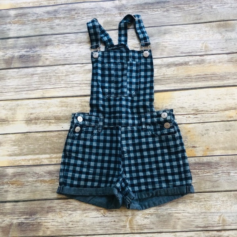 Girls adorable denim overalls! Size 10